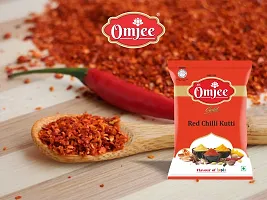 OMJEE GOLD RED CHILLI KUTTI 200GM (PACK OF 5)-thumb3