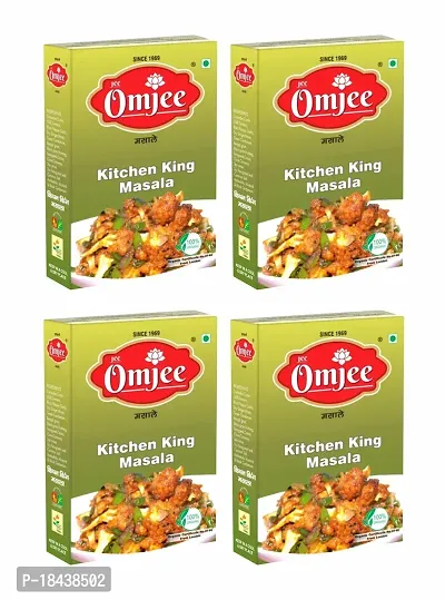 OMJEE KITCHEN KING MASALA 100GM (PACK OF 4)