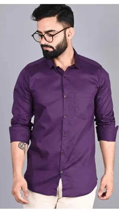 New Launched Cotton Blend Long Sleeves Casual Shirt 