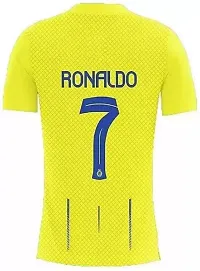 Al Nassr Yellow Mens Ronaldo Jersey 2023-thumb1