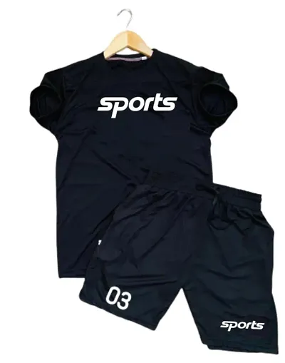 Polyester Printed Regular Fit Tracksuit