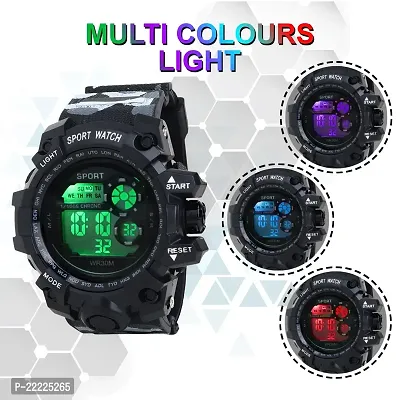 Stylish Silicone Digital Watches For Men