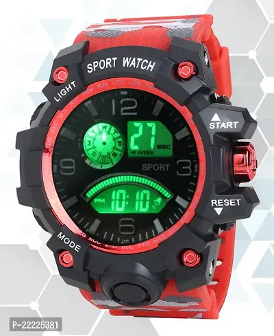 Stylish Silicone Digital Watches For Men-thumb0