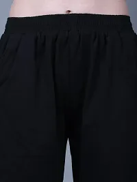 Shabdh Women's Comfort Fit Cotton Blend Jogger Pants-thumb4