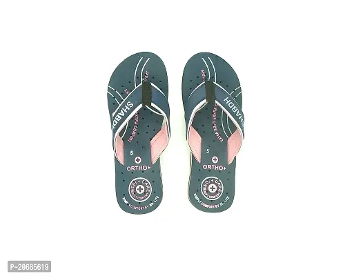 Women's Flip-Flops  Slippers | Doctor Ortho Comfortable Chappal for Women  Girls | Light weight, Soft Upper Sole, Comfortable  Stylish | Diabetic  Orthopedic Footwear, Good for Knee  Foot Pain