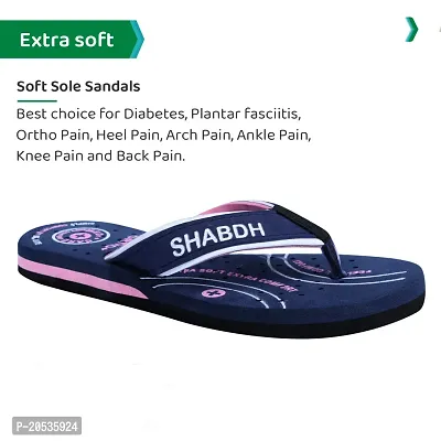 Women's Flip-Flops  Slippers | Doctor Ortho Comfortable Chappal for Women  Girls | Diabetic  Orthopedic Footwear, Good for Knee  Foot Pain-thumb2