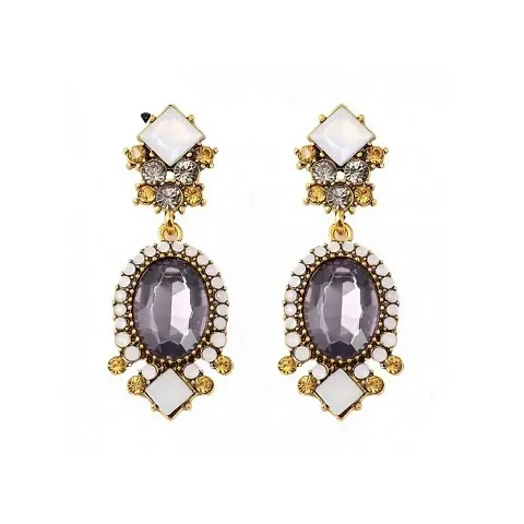 Zaffre Geometric Vintage Earrings Alloy Dangle Earring