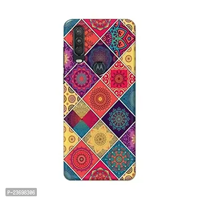 TweakyMod Designer Printed Hard Case Back Cover Compatible with Motorola ONE Action-thumb0