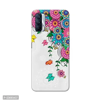 TweakyMod Designer Printed Hard Case Back Cover Compatible with REALME X7