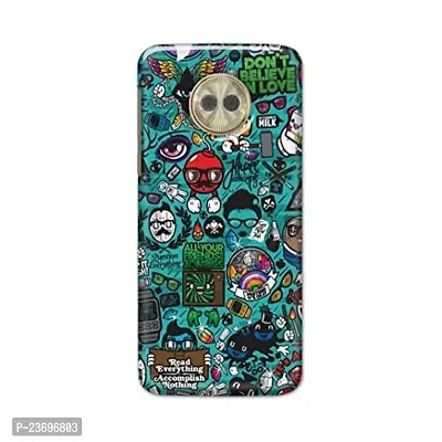 TweakyMod Designer Printed Hard Case Back Cover Compatible with Moto G6-thumb0