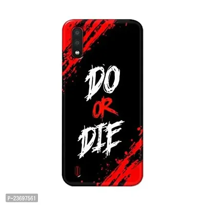 TweakyMod Designer Printed Hard Case Back Cover Compatible with Samsung M01-thumb0