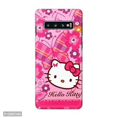 TweakyMod Designer Printed Hard Case Butterfly Kitten Back Cover Compatible with Samsung S10