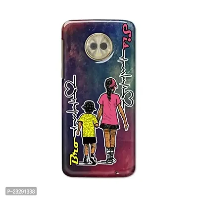 TweakyMod Designer Printed Hard Case Back Cover Compatible with Moto G6 Plus