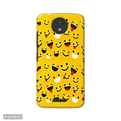 TweakyMod Designer Printed Hard Case Back Cover Compatible with Moto C Plus