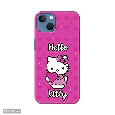 TweakyMod Designer Printed Hard Case Cute Kitten Back Cover Compatible with iPhone 13 Mini