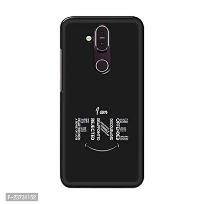 TweakyMod Designer Printed Hard Case Back Cover Compatible with Nokia 7.1 Plus, Nokia 8.1-thumb0