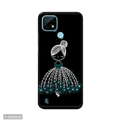 TweakyMod Designer Printed Hard Case Back Cover Compatible with REALME C21-thumb0