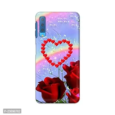 TweakyMod Designer Printed Hard Case Back Cover Compatible with Samsung A7(2018)