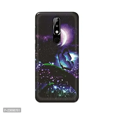 TweakyMod Designer Printed Hard Case Back Cover Compatible with Nokia 5.1 Plus
