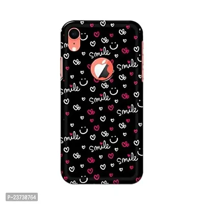 TweakyMod Designer Printed Hard Case Back Cover Compatible with iPhone XR(Logo Cut)-thumb0