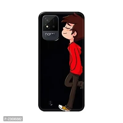 TweakyMod Designer Printed Hard Case Back Cover Compatible with REALME NARZO 50I