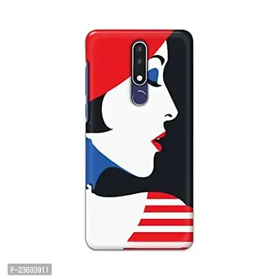 TweakyMod Designer Printed Hard Case Back Cover Compatible with Nokia 3.1 Plus