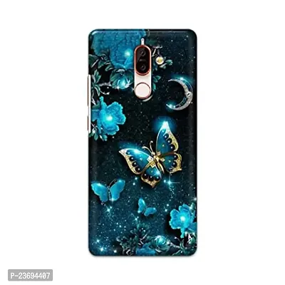 TweakyMod Designer Printed Hard Case Back Cover Compatible with Nokia 7 Plus