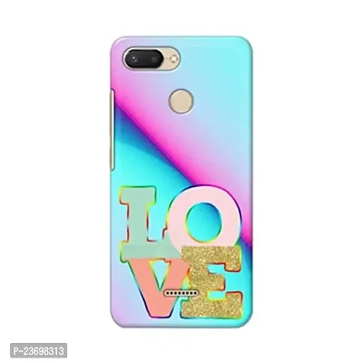 TweakyMod Designer Printed Hard Case Back Cover Compatible with REDMI 6