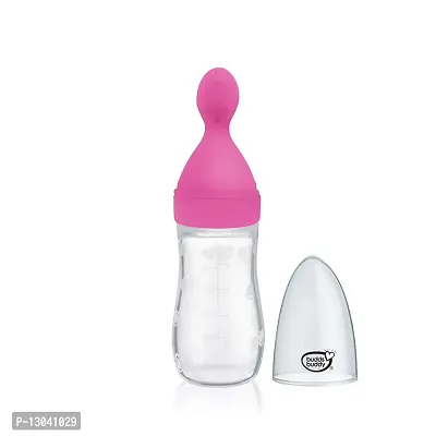 Buddsbuddy Silicone Cereal Feeder 125ml (Pink)-thumb2