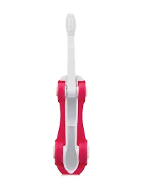 Mee Mee Foldable Infant to Toddler Toothbrush (Pink)-thumb1