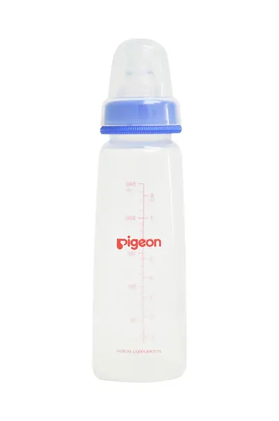 Pigeon Peristaltic Nursing Bottle, 240ml (Blue)