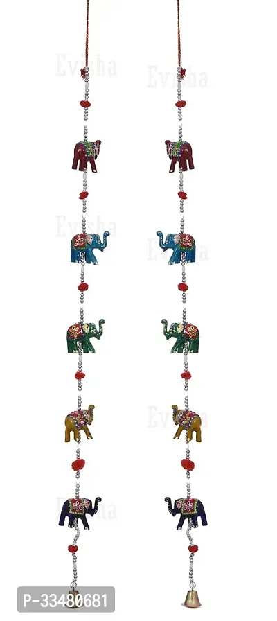 Elephant 2 Strings Door Hanging Toran Bandhanwar for Diwali Decoration