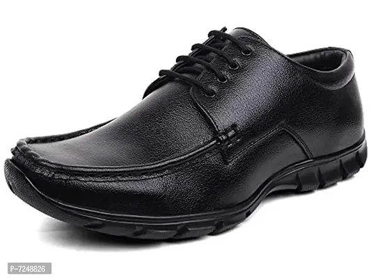 Men Black Formal Lace Up Shoes-thumb0