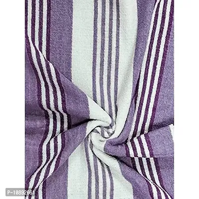 Athom Trendz Ecosaviour Striped Cotton Bath Towel 70x140 cm Multicolour Pack of 2-thumb3