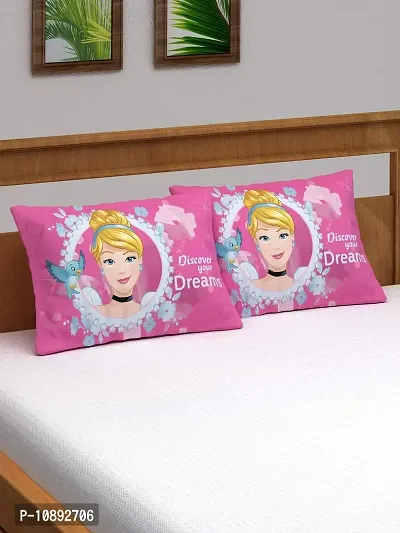 Disney Discover Your Dreams Princess Kids Pillow Cover Pack of 2-thumb0