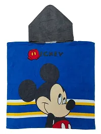 Athom Trendz Mickey Mouse Kids Hooded Bath Towel Poncho 55x110 cm-thumb2