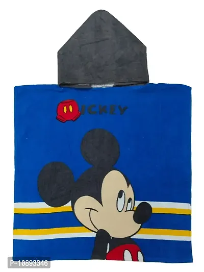 Athom Trendz Mickey Mouse Kids Hooded Bath Towel Poncho 55x110 cm-thumb3