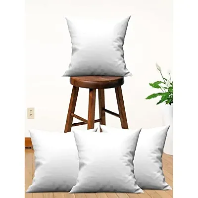 Athom Living White Cushion Insert/Cushion 40x40 cm (Pack of 4)