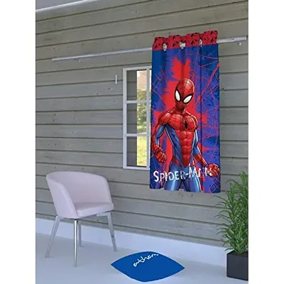 Athom Living Marvel Spiderman Kids Window Curtain 4x5 ft Pack of 1