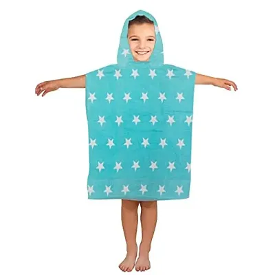 Athom Trendz Super Star Kids Hooded Bath Towel Poncho 60x120 cm