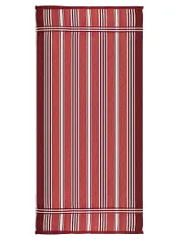 Athom Trendz Ecosaviour Striped Cotton Bath Towel 70x140 cm Multicolour Pack of 4-thumb1
