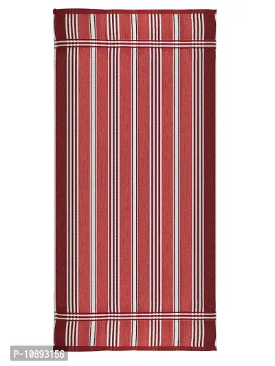 Athom Trendz Ecosaviour Striped Cotton Bath Towel 70x140 cm Multicolour Pack of 4-thumb2