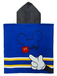 Athom Trendz Mickey Mouse Kids Hooded Bath Towel Poncho 55x110 cm-thumb3