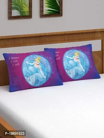 Disney Athom Living Princess Kids Pillow Cover Pack of 2-thumb0
