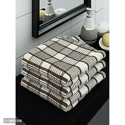 Athom Living Ecosaviour Premium Cotton Bath Towel Grandiose Brown (Pack of 3)-thumb0