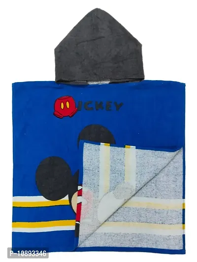 Athom Trendz Mickey Mouse Kids Hooded Bath Towel Poncho 55x110 cm-thumb5