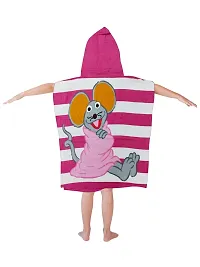 Athom Trendz Mouse Kids Hooded Bath Towel Poncho 50x100 cm-thumb1