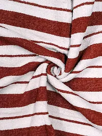 Athom Trendz Ecosaviour Striped Cotton Bath Towel 70x140 cm Multicolour Pack of 5-thumb2