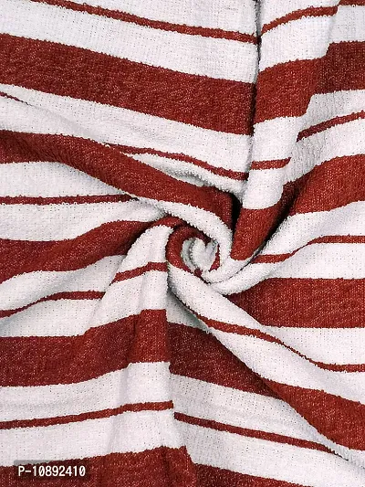 Athom Trendz Ecosaviour Striped Cotton Bath Towel 70x140 cm Multicolour Pack of 5-thumb3