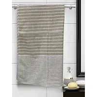 Athom Living Ecosaviour Premium Cotton Bath Towel Amor Beige (Pack of 3)-thumb1